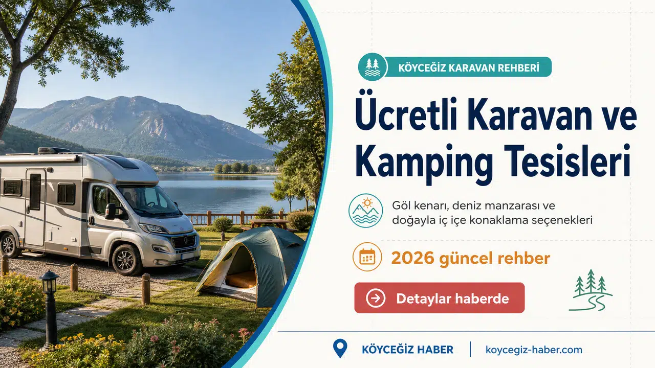 Köyceğiz Karavan Ve Camping Tesisleri Güncel Fiyat Liste