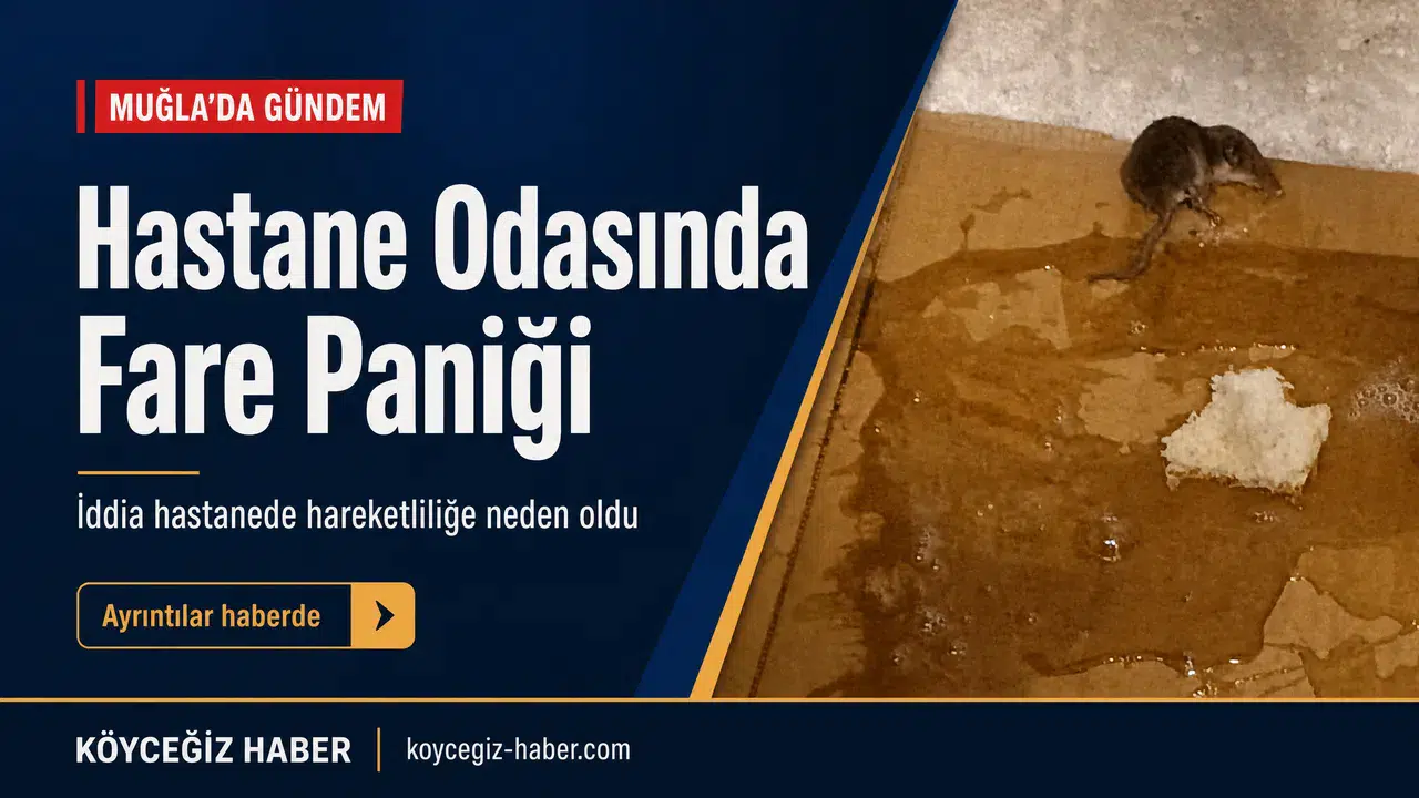 Hastane Odasında Fare Paniği: Muğla'da Kanser Hastasının İsyanı!