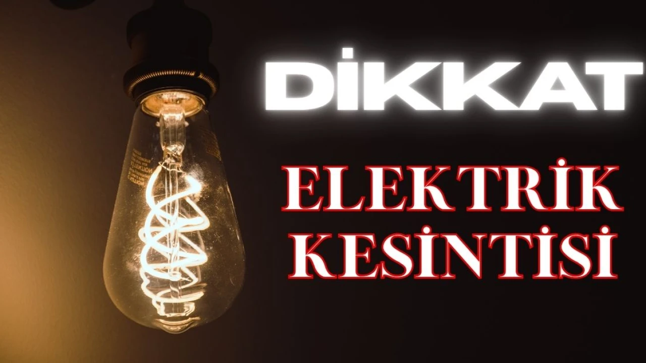 Son Dakika: Köyceğiz'de 18 Kasım Büyük Elektrik Kesintisi