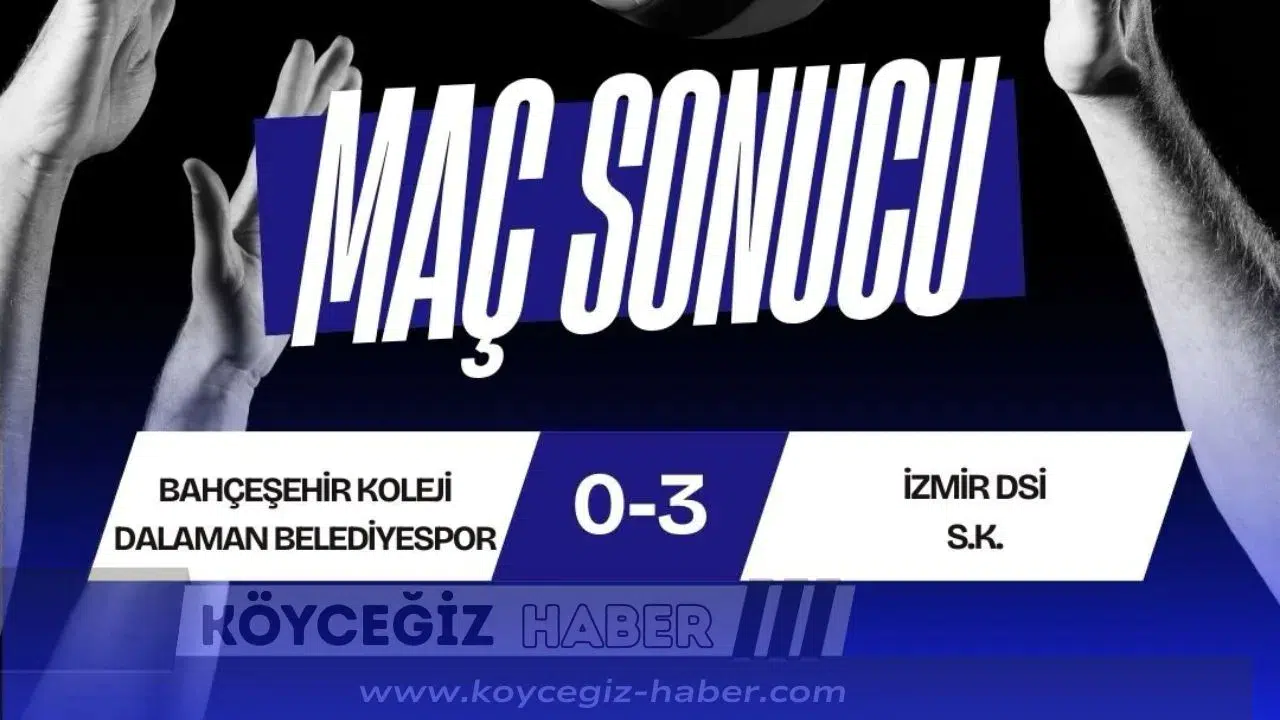 Dalaman Belediyespor Voleybolda Final Etabı 2. Maçını Kaybetti