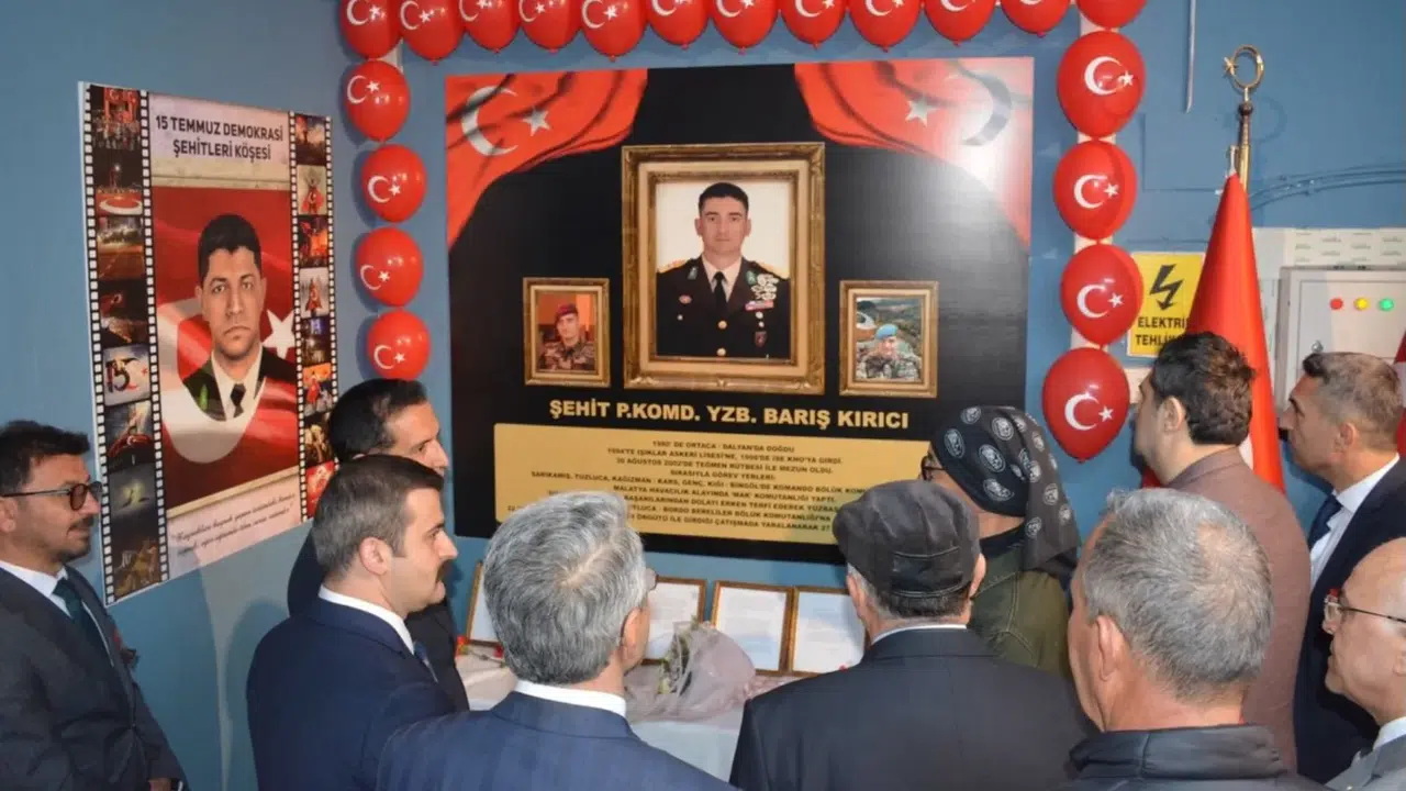 Kaymakam Mert Kumcu Ortaca’da Şehit Vefasına Katıldı!