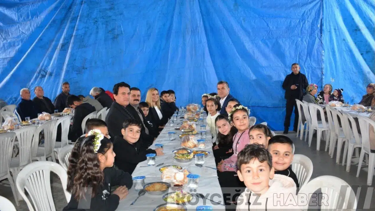 Köyceğiz'de Maarif Sofrası: Kaymakam Demirli İlkokulunda İftar Yaptı