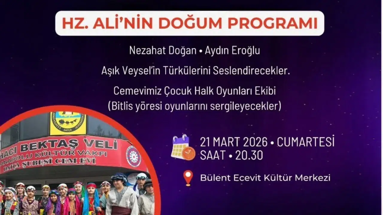 Datça’da Kültür Sanat Buluşması: Aşık Veysel Anması ve Sultan Nevruz