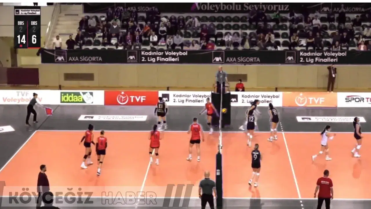 Dalaman Belediyespor Kadın Voleybol Takımı Finalde 3-2 Kaybetti