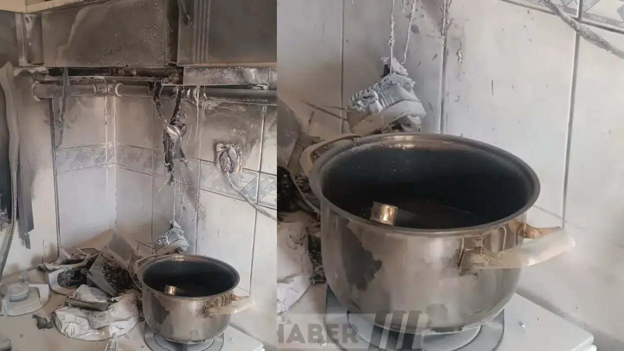 Menteşe’de Korkutan Yangın Ev Sahibinin Dikkatli Müdahalesi