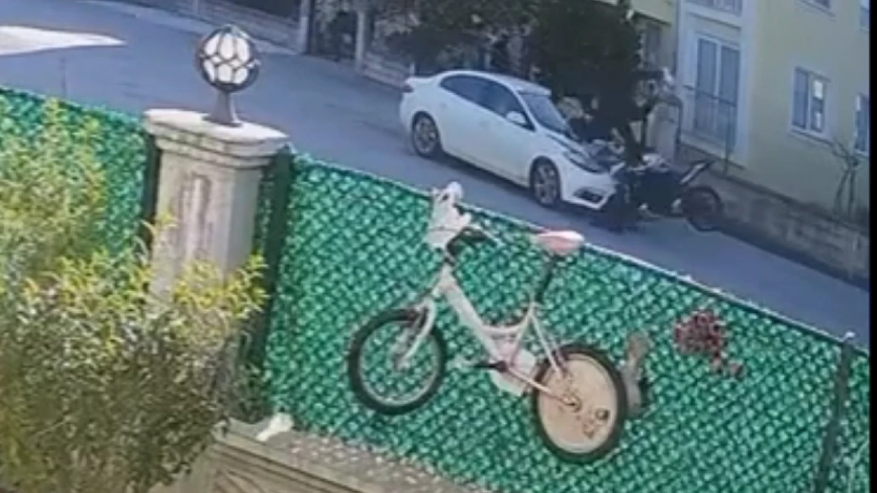 Ortaca’da Trafik Kazası Güvenlik Kamerasına Yansıd…