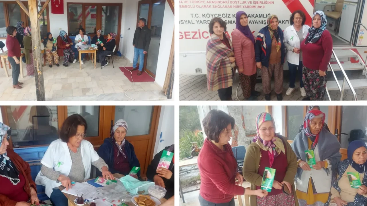 Köyceğiz'de hayati çalışma: Balcılar Mahallesi'nde kanser taraması!