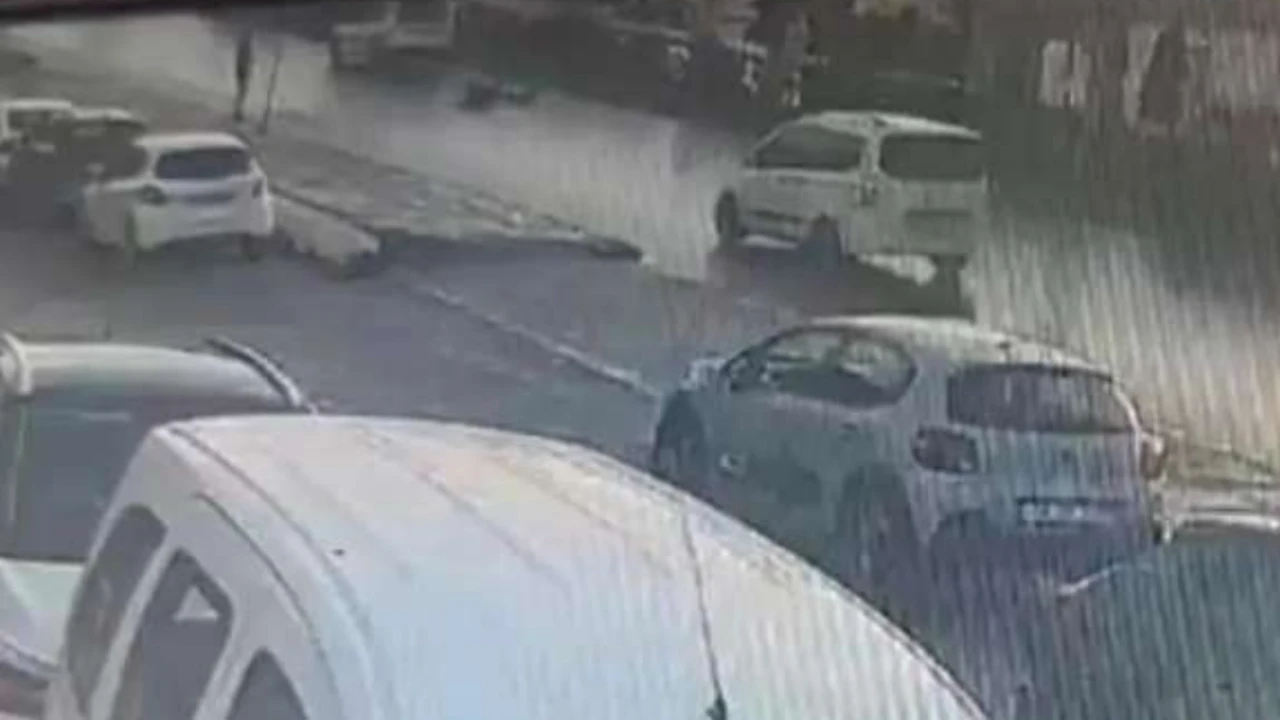 Bodrum'da korkunç kaza! Yaşlı yayanın metrelerce savrulduğu anlar kamerada