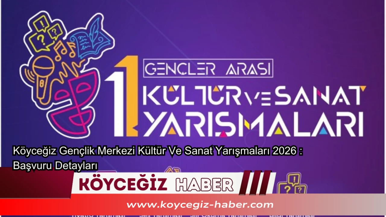Köyceğiz'de Gençlik Heyecanı : 4 Dalda Dev Yarışma Başvuruları Açıldı