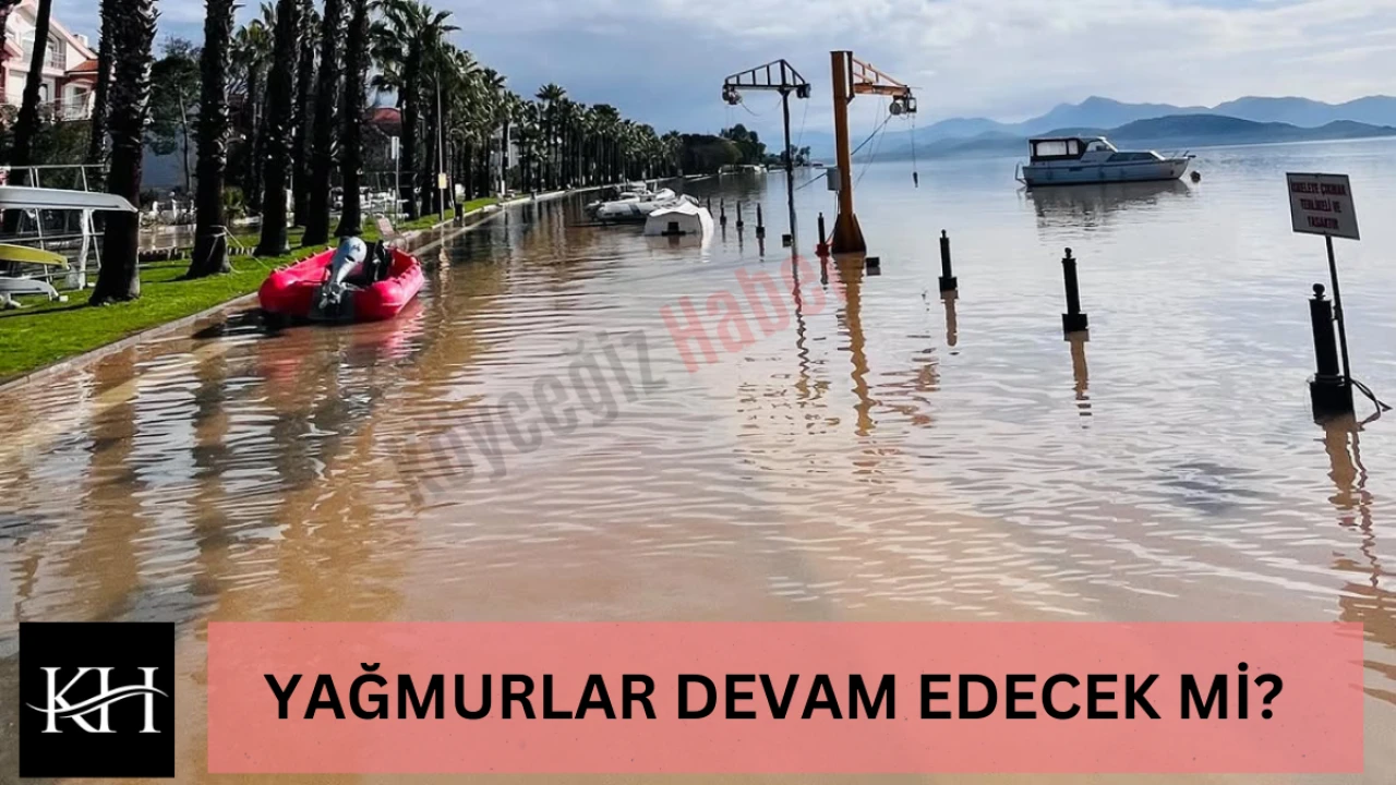 Köyceğiz'de Ürkütücü Manzara: Göl Kordonu Yuttu, Hava Durumu Düzelecek mi?