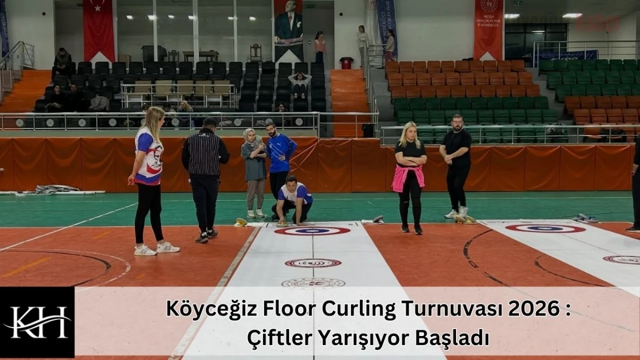 Köyceğiz Floor Curling Turnuvası 2026 : Çiftler Yarışıyor Başladı