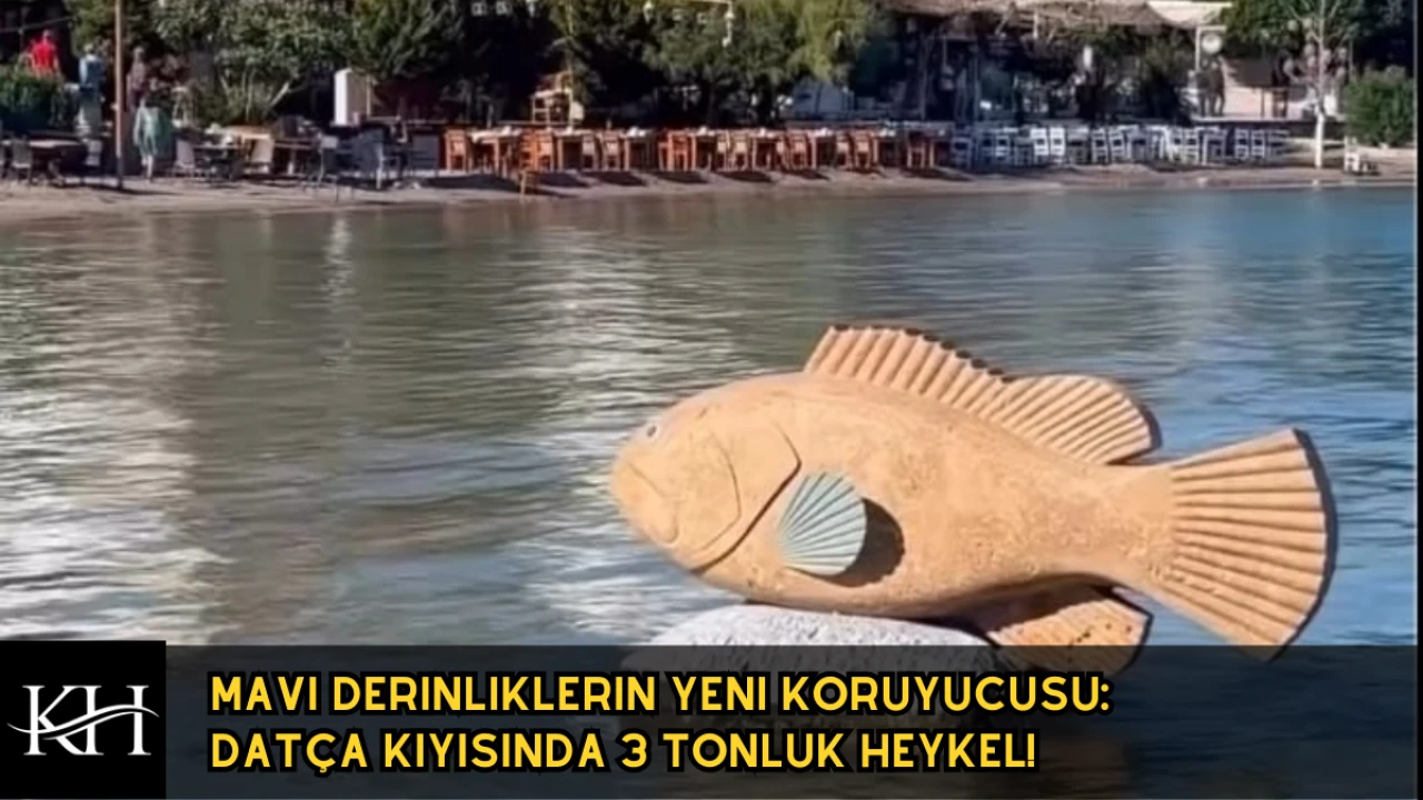 Datça'da Orfoz Heykeli Su Altında: Nesli Tükenen Tür İçin Farkındalık