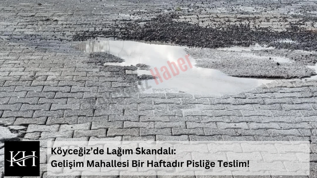 Köyceğiz’de Lağım Skandalı: Gelişim Mahallesi Bir Haftadır Pisliğe Teslim!