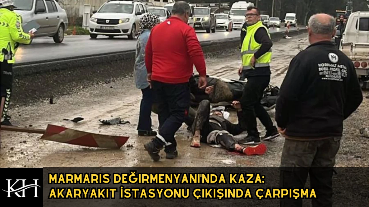 Yol Çalışması Kazayı mı Tetikledi? Motosiklet Sürücüsü Yaralandı