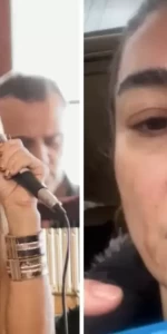 Şarkıcı Nadide Sultan kaza geçirdi! Elleriyle yüzünü Sakladı