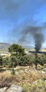Milas Savran’da Balık Üretim Tesisinde Yangın