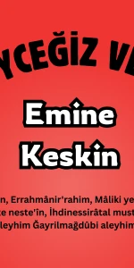 Akköprü Mahallesinden Emine Keskin Vefat Etti: Cenazesi Bugün Defnedilecek