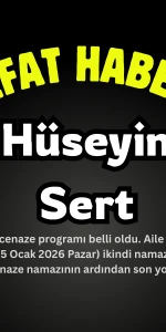 Köyceğiz'de vefat haberi: Hasan Hüseyin Sert son yolculuğuna uğurlanacak