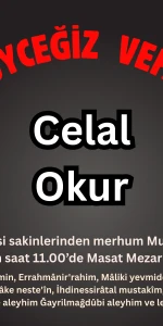 Akköprü Mahallesi Sakinlerinden Celal Okur Hayatını Kaybetti