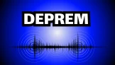 İzmir'de 4 Büyüklüğünde Deprem