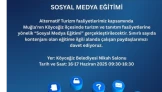 Köyceğiz Belediyesi’nden Turizm Paydaşlarına Sosyal Medya Eğitimi Duyurusu