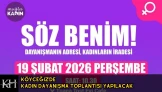 Köyceğiz'de Kadın Mahalle Meclisleri Kuruluyor: "Söz Benim!"