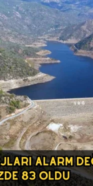 Muğla Barajları Alarm Değil Umut Veriyor : Doluluk Yüzde 83 Oldu
