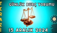 15 Aralık 2024 Terazi Burcu Günlük Burç Yorumu