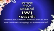 Köyceğiz Gülpınar Mahallesinden Savaş Hasdemir Vefat Etmiştir!