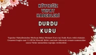 Köyceğiz Toparlar Mahallesi'nden Durdu Kuru Vefat Etmiştir!