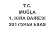 Muğla Menteşe'de 3+1 Daire İcradan Satılık!