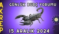 15 Aralık 2024 Akrep Burcu Günlük Burç Yorumu