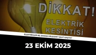 Köyceğiz’de 23 Ekim 2025 Perşembe Günü Elektrik Kesintisi: Toparlar ve Ulucami Mahallelerinde Sokak Sokak Liste