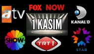 1 Kasım Cumartesi TV Yayın Akışı, ATV, Show TV, NOW TV, Kanal D ve TRT 1 2025: Bugün Hangi Diziler, Filmler Var?