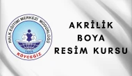 Köyceğiz Halk Eğitim’de Akrilik Boya Resim Kursu Başlıyor
