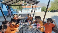 Zeytinalanı Şeyh İlk/Ortaokulu’nda Kitap Etkinliği: Çardaklar Yıpranmış, Miniklere Yeni Alan Gerekli