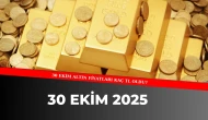 CANLI ALTIN FİYATLARI 30 EKİM: Gram Altın, Çeyrek Altın Güncel Fiyatı Kaç TL Oldu?