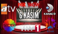 6 Kasım Perşembe TV Yayın Akışı, ATV, Show TV, NOW TV, Kanal D ve TRT 1 2025: Bugün Hangi Diziler, Filmler Var?