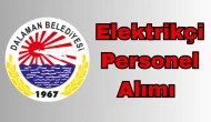 Dalaman Belediyesi Elektrikçi Alımı Yapacak: Başvurular 18–20 Kasım