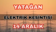 Yatağan elektrik kesintisi 14 Aralık: Elmacık Mahallesi saatleri