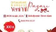 Ortaca’da Yeni Yıl Pazarı 19–20 Aralık’ta Kuruluyor