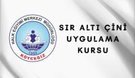 Köyceğiz Halk Eğitim Merkezi’nde Sır Altı Çini Kursu Başlıyor