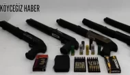 Köyceğiz’de Jandarma 5 Pompalı Tüfek Ele Geçirdi!