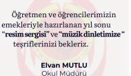 Köyceğiz'de Naip Hüseyin Anadolu Lisesi’nden Yıl Sonu Resim Sergisi ve Müzik Dinletisi 17 Haziran 2025