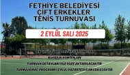 Fethiye Belediyesi’nden Spor Dolu Akşam: Çift Erkekler Tenis Turnuvası 2 Eylül’de Başlıyor