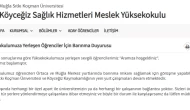 Köyceğiz MYO’dan Yeni Öğrencilere Barınma Desteği: “Geliş Öncesi Konaklama Ayarlamayın”