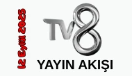 12 Eylül 2025 Cuma TV 8 Yayın Akışı: Bugün Hangi Programlar Var? Diziler, Filmler, Yarışmalar