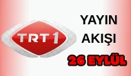 TRT 1 Yayın Akışı 26 Eylül 2025 Cuma :Bugün Hangi Programlar Var? Diziler, Filmler, Yarışmalar