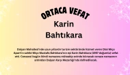 Ortaca Vefat: Otel Miço Apart Sahibi Miço Mustafa Bahtıkara’nın Eşi Karin Bahtıkara Hayatını Kaybetti