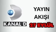 Kanal D Yayın Akışı 27 Eylül 2025 Cumartesi :Bugün Hangi Programlar Var? Diziler, Filmler, Yarışmalar